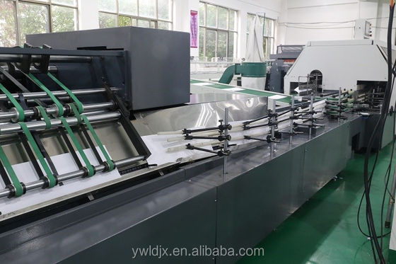 LDGNB760U Máquina de fabricação de notebooks com fita adesiva branca com velocidade de produção de 220 V
