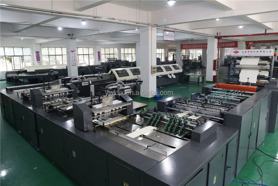 Máquina de fabricação de livros de costura totalmente automática com capacidade de operação de 24 horas